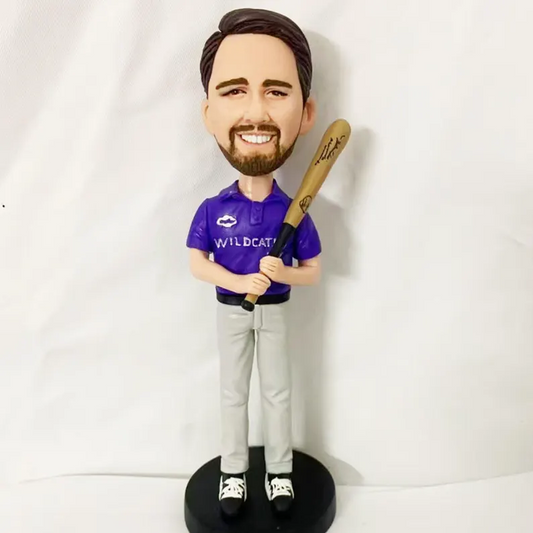 Custom Father Bobblehead Doll, Personalized  Boyfriend Figurines, Custom gift